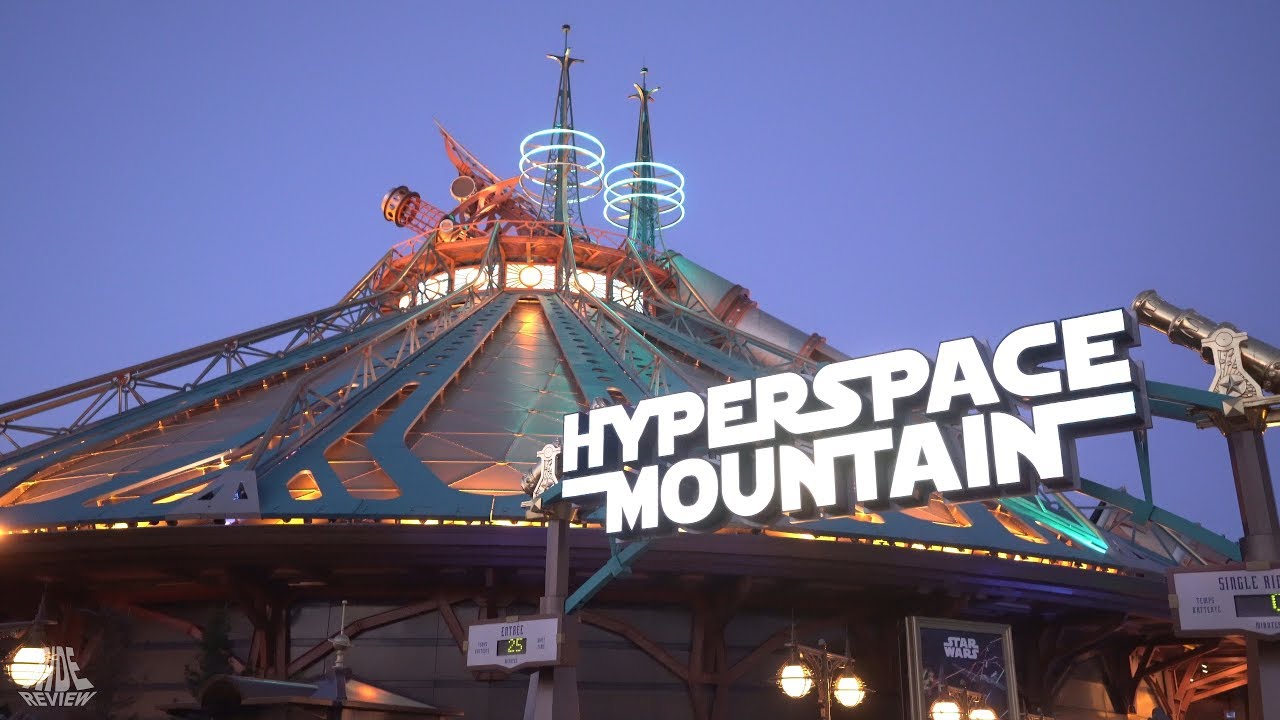 Star Wars Hyperspace Mountain at Disneyland Paris