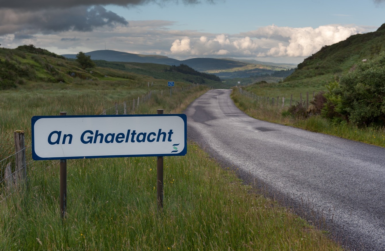 Gaeltacht sign