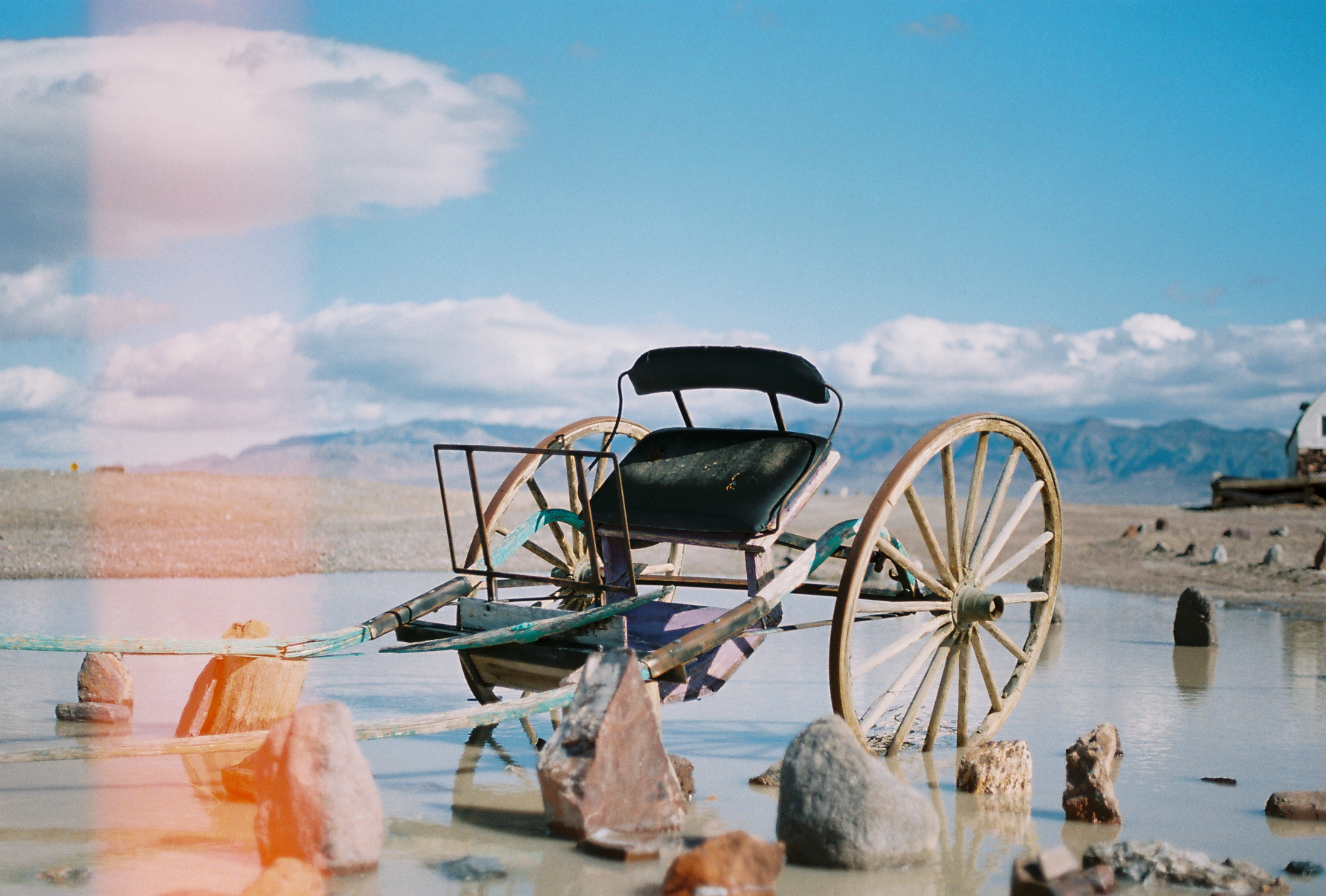 Photograph of old Wagon