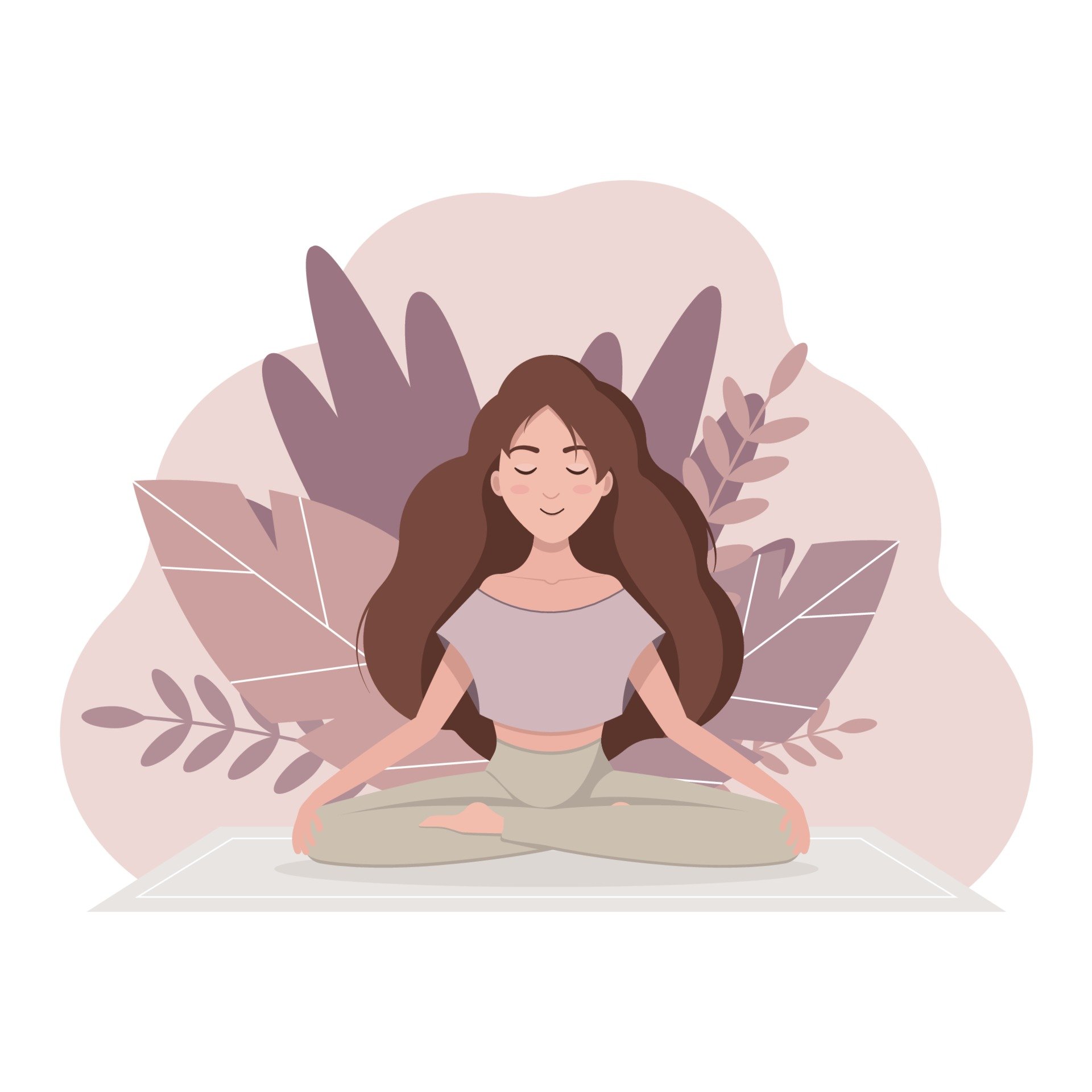 Girl Meditating