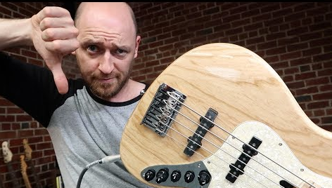 Man With Bass Thumbs Down