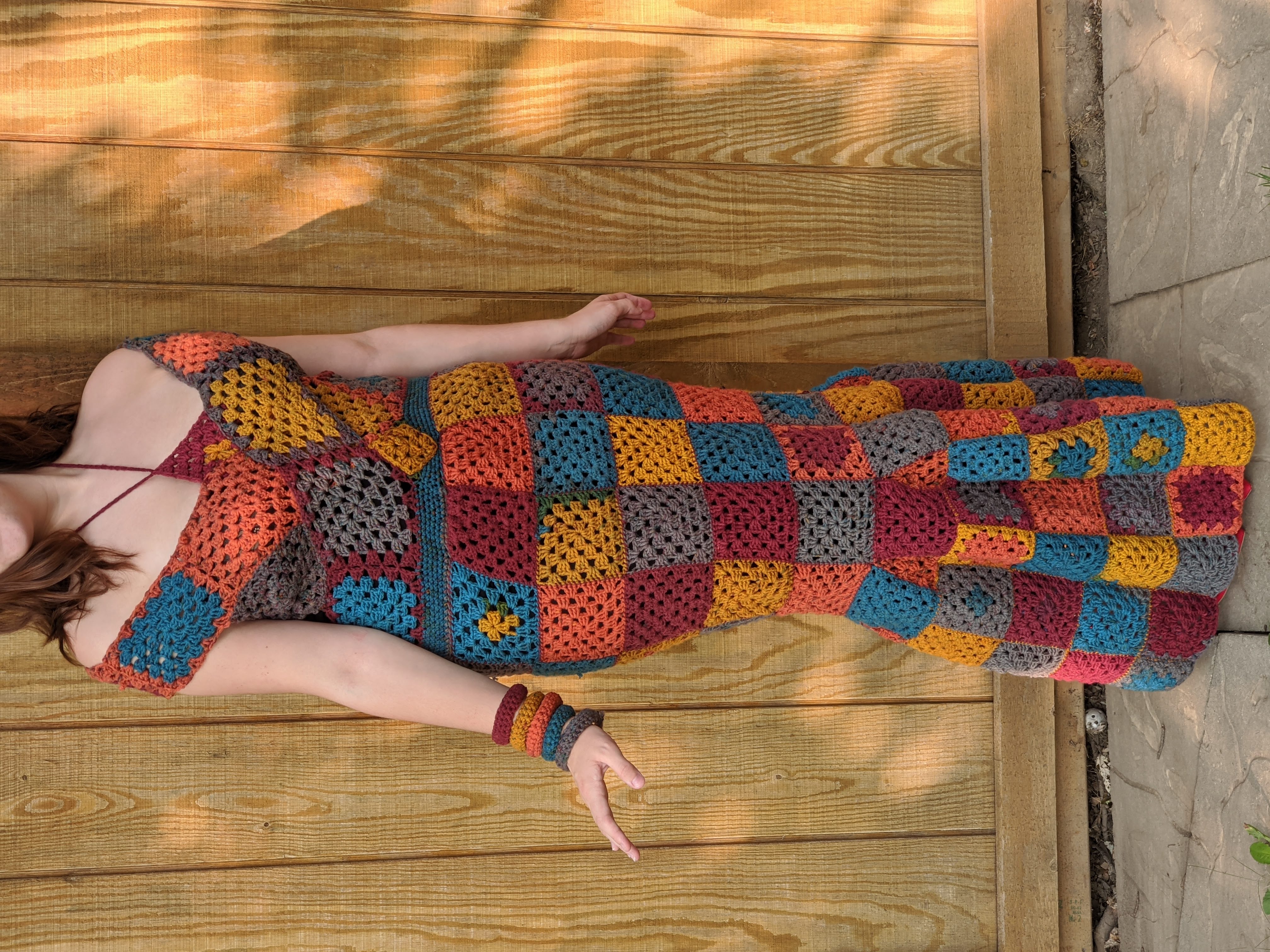Granny Square dress