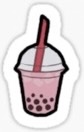 pink bubble tea