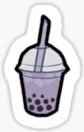 purple bubble tea