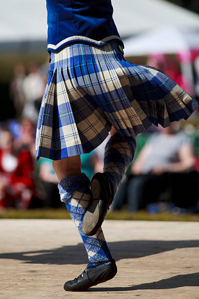 Fling Highland dancer