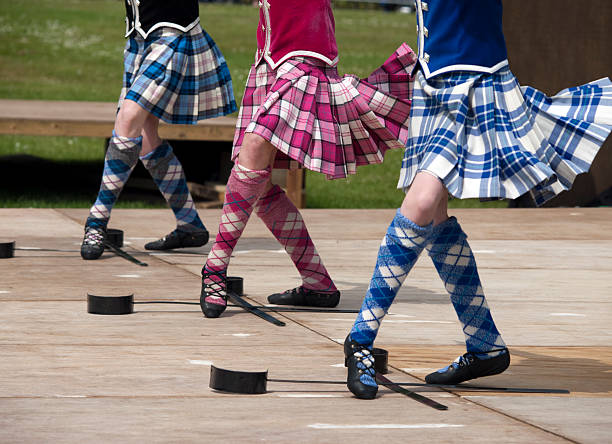 3 Highland dancers