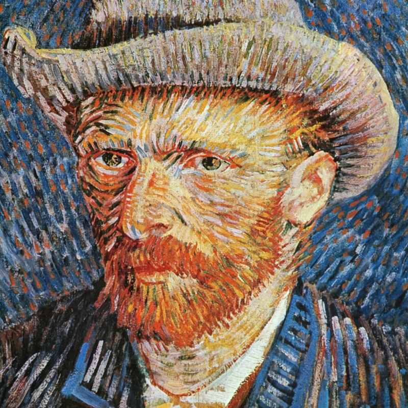 Van Gogh self portrait