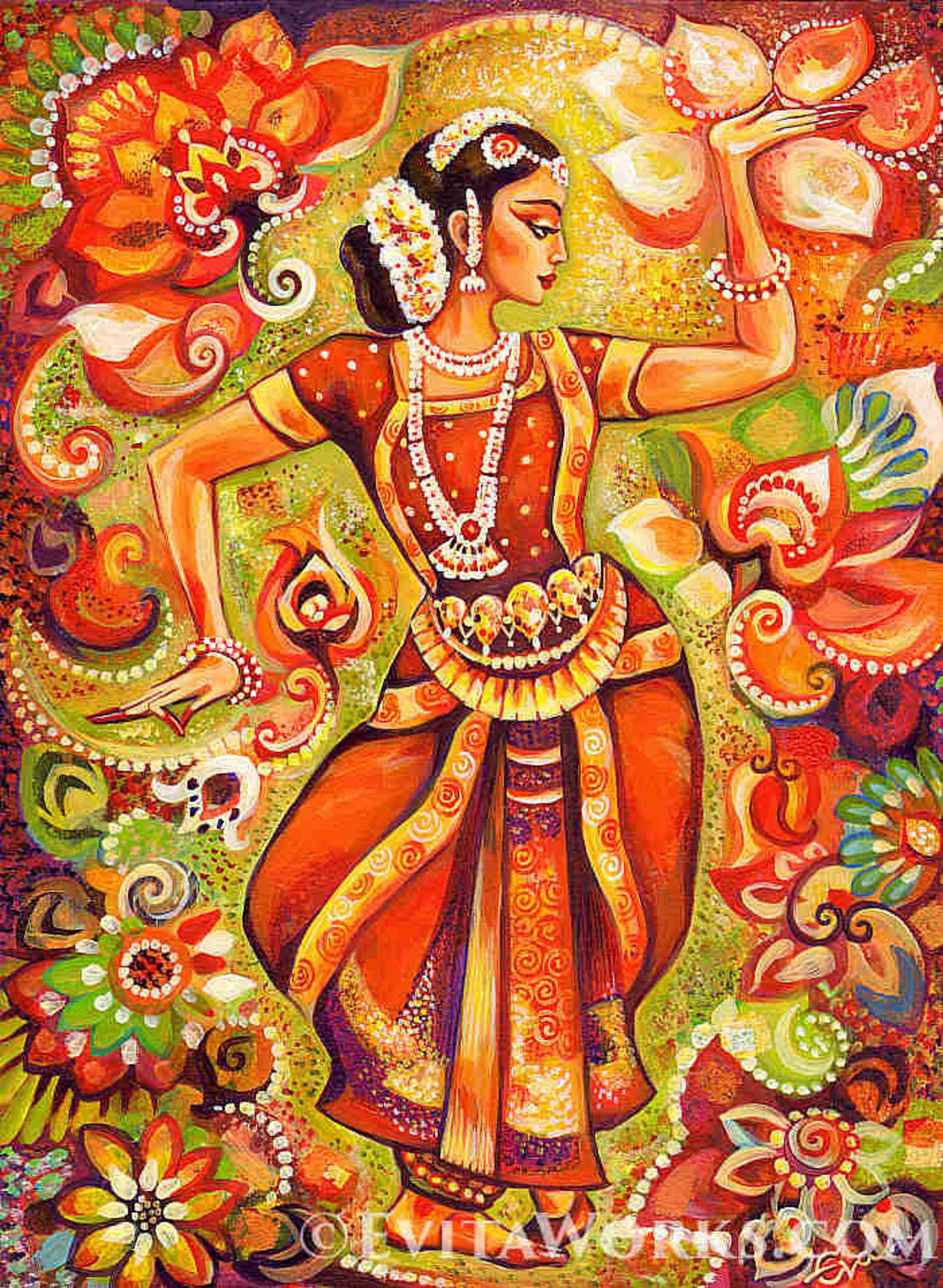 Bharatanatyam Dancer