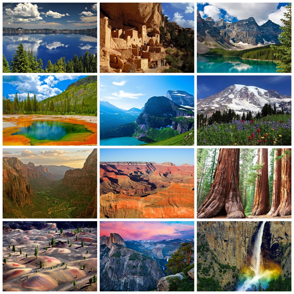 National Parks Collage 