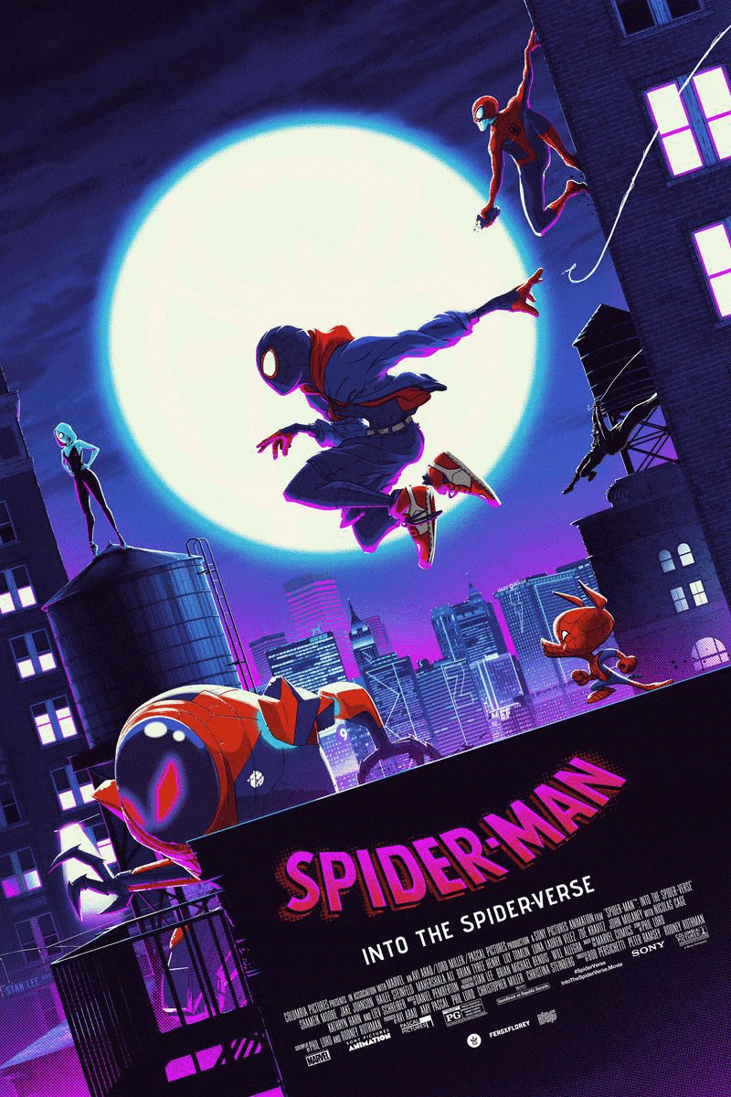 SpiderVerse Movie Poster