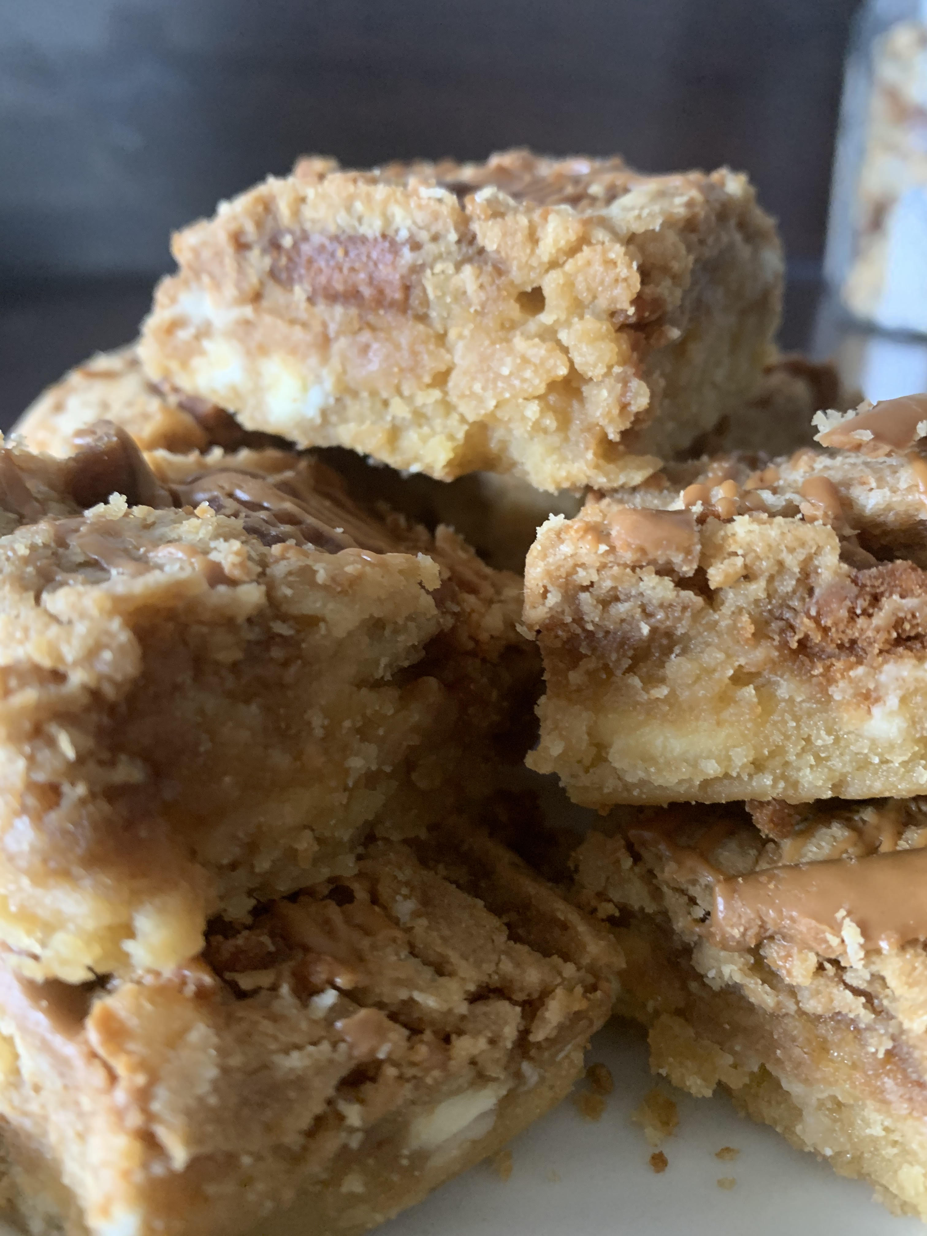 Biscoff Blondies