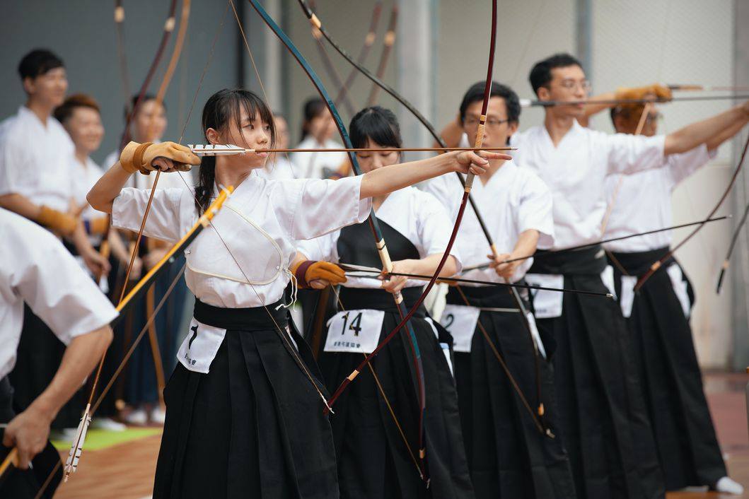 Kyudo archer