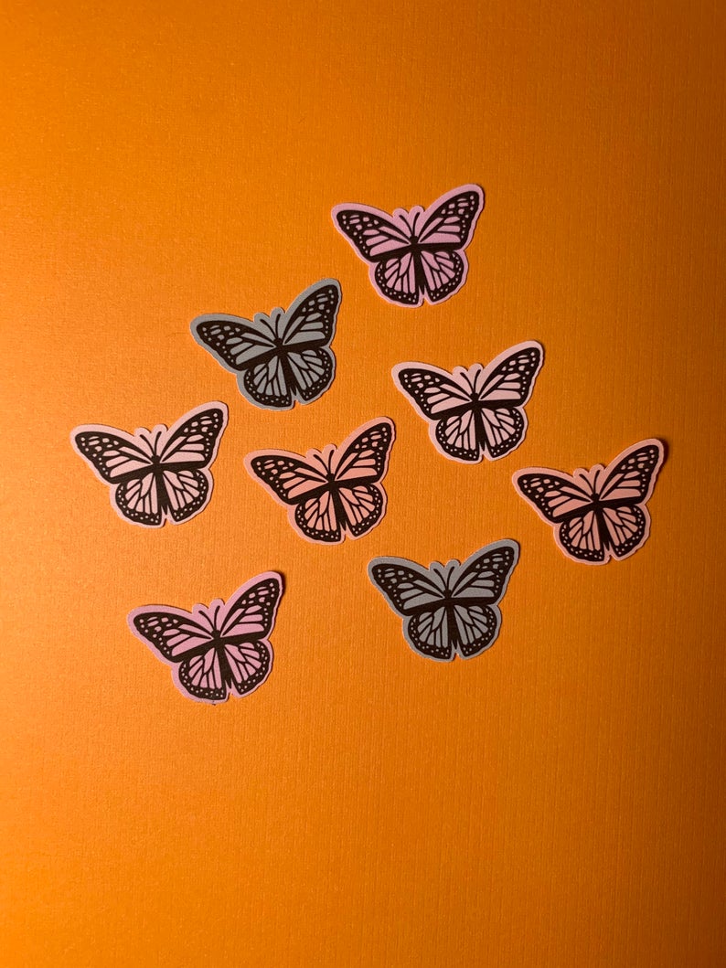 Mini Buttefly Stickers