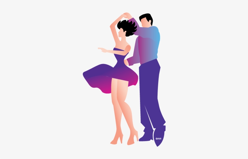 couple dancing salsa