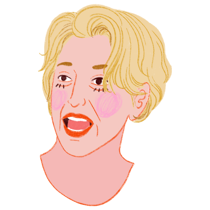 Dorinda Medley illustration by Paige Muirhead