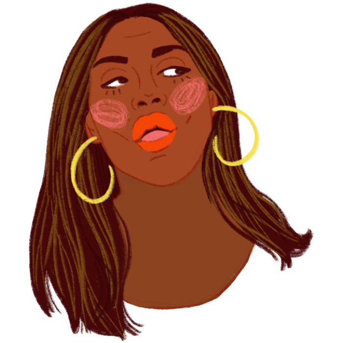 Kenya Moore illustration by Paige Muirhead