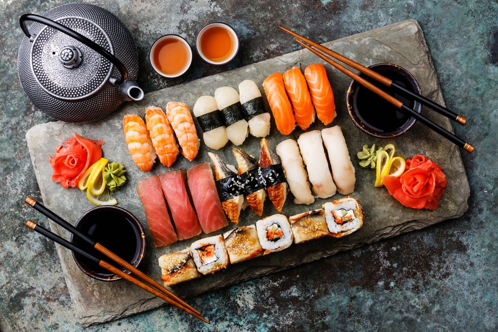 assortment-of-sushi