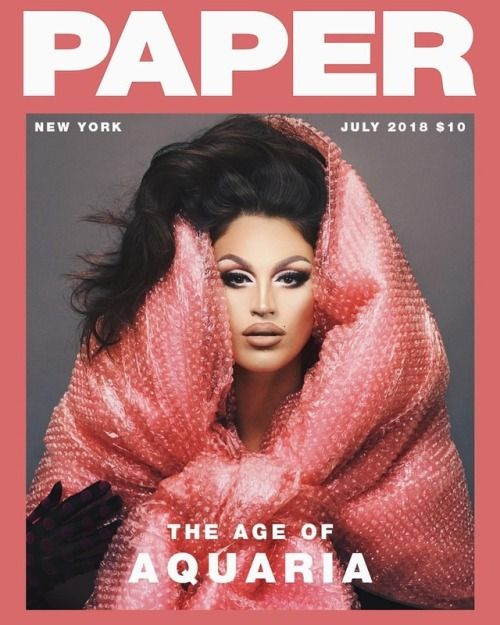 Aquaria Paper mag cover