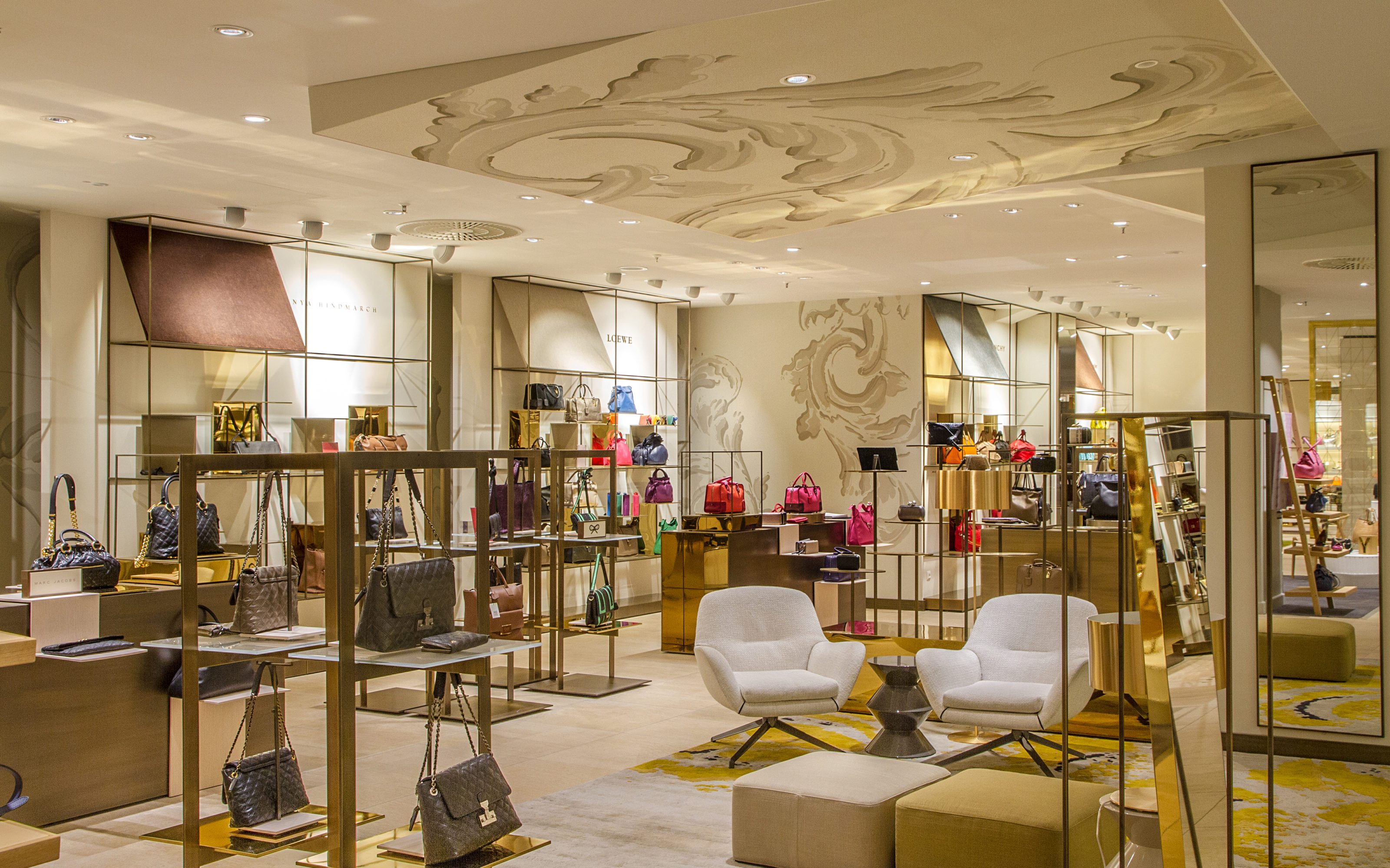 Famous Shopping Mall in Berlin named KaDeWe