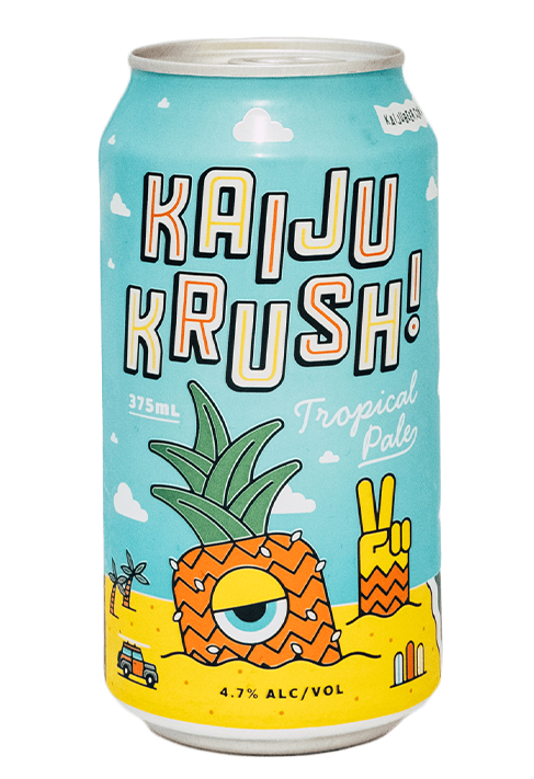 Can of Kaiju Krush beer