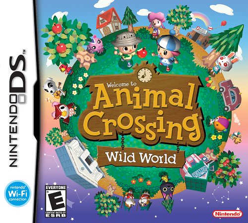 Animal Crossing Wild World for Nintendo DS box art, official art