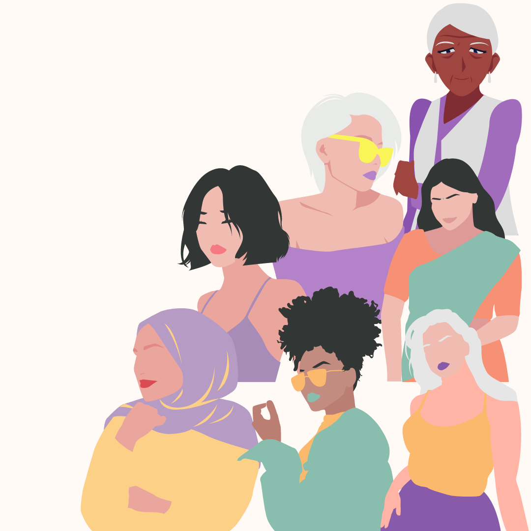 Women from different bakcgrounds