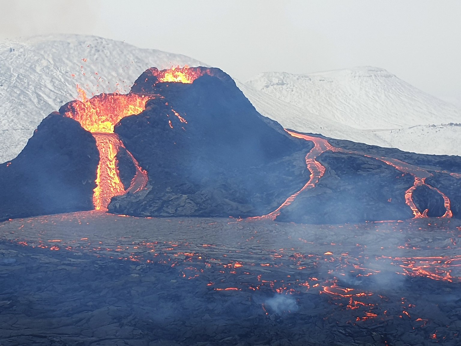 Fagradalsfjall volcanic eruption in 2021