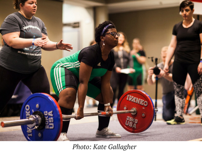 Womens Powerlifting Competition