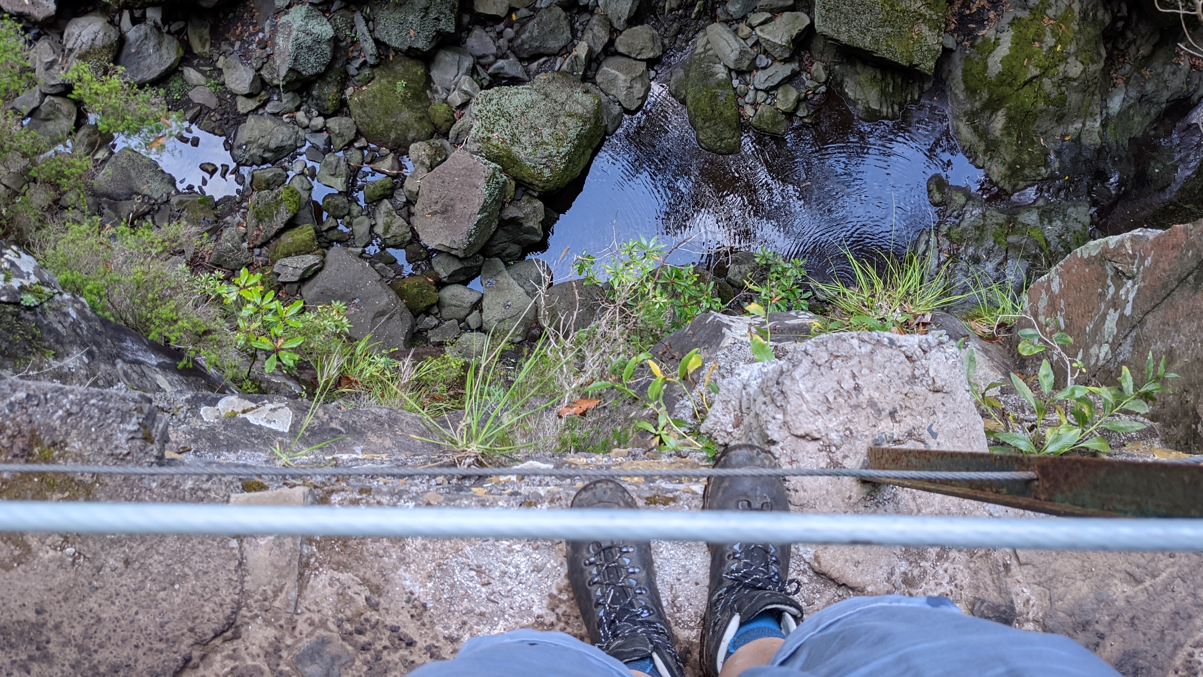 Hikerboots on a trail