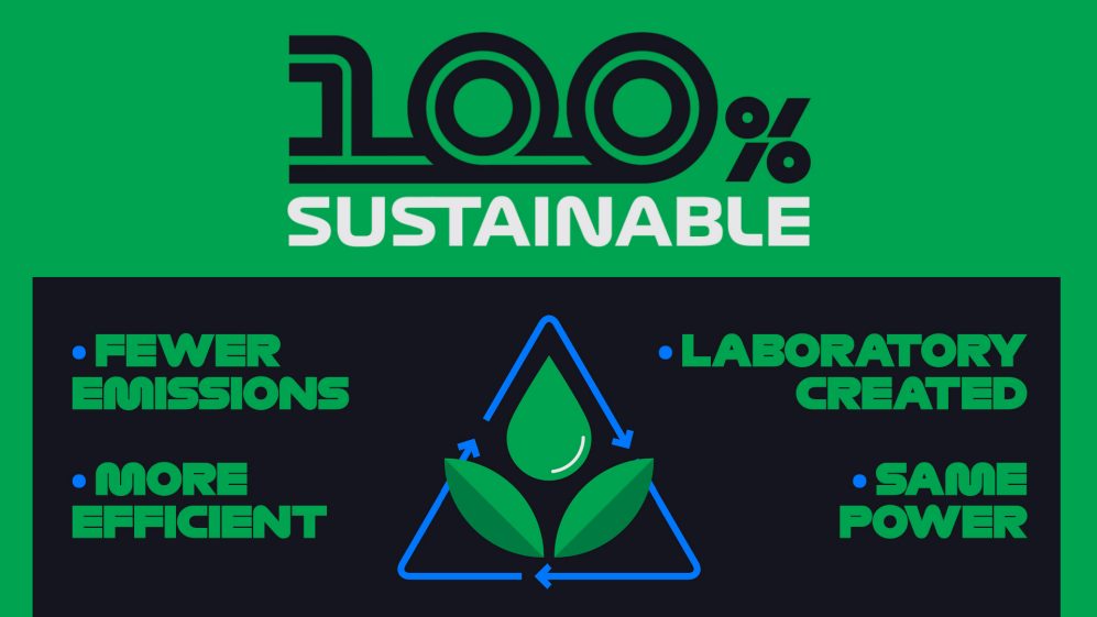 100% sustainable