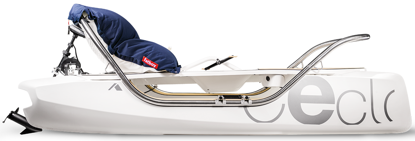 An artist's rendering of a Ceclo from the side