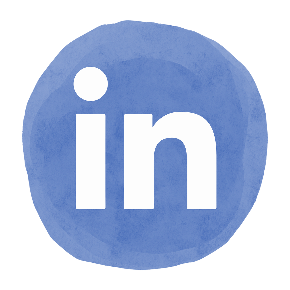 drawing of linkedin logo