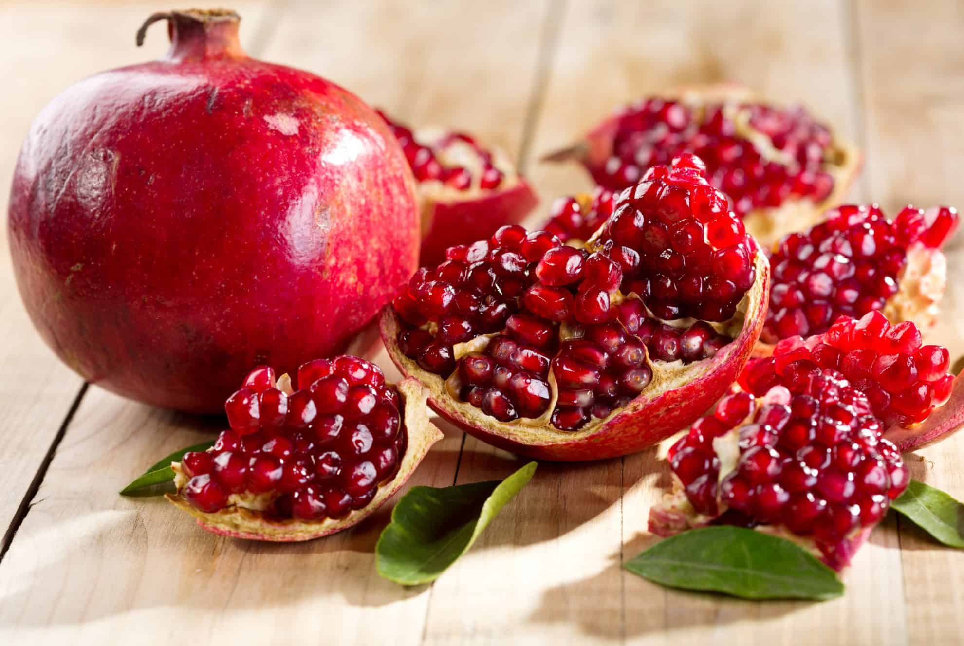  Juicy Pomegranates