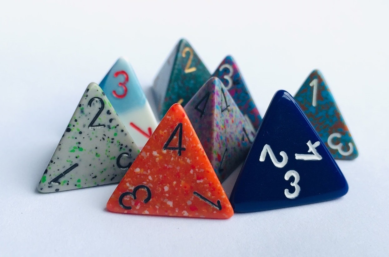 4-sided dice