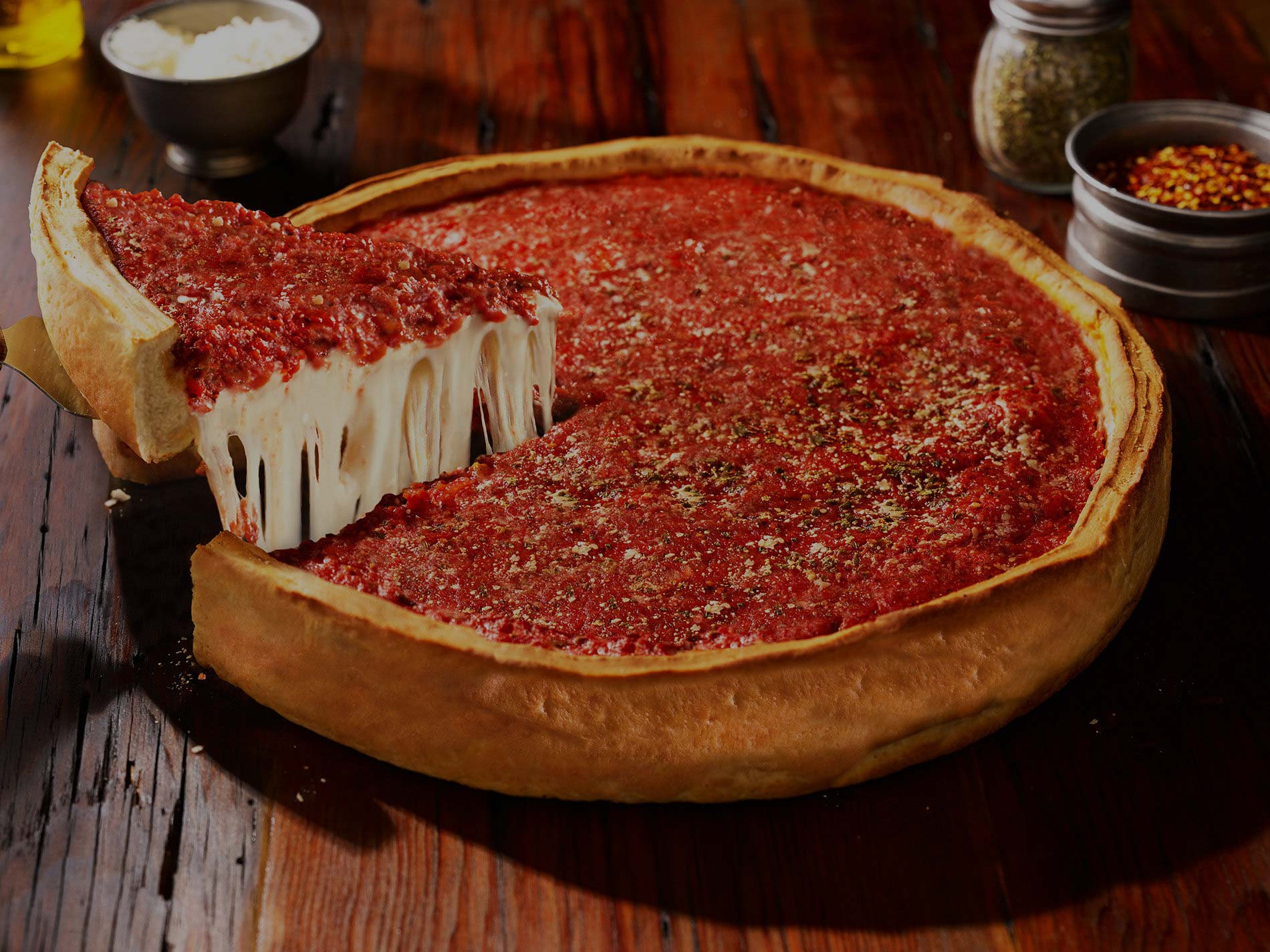 Deep Dish Pizza