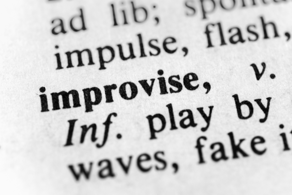 Definition of Improv from dictionary