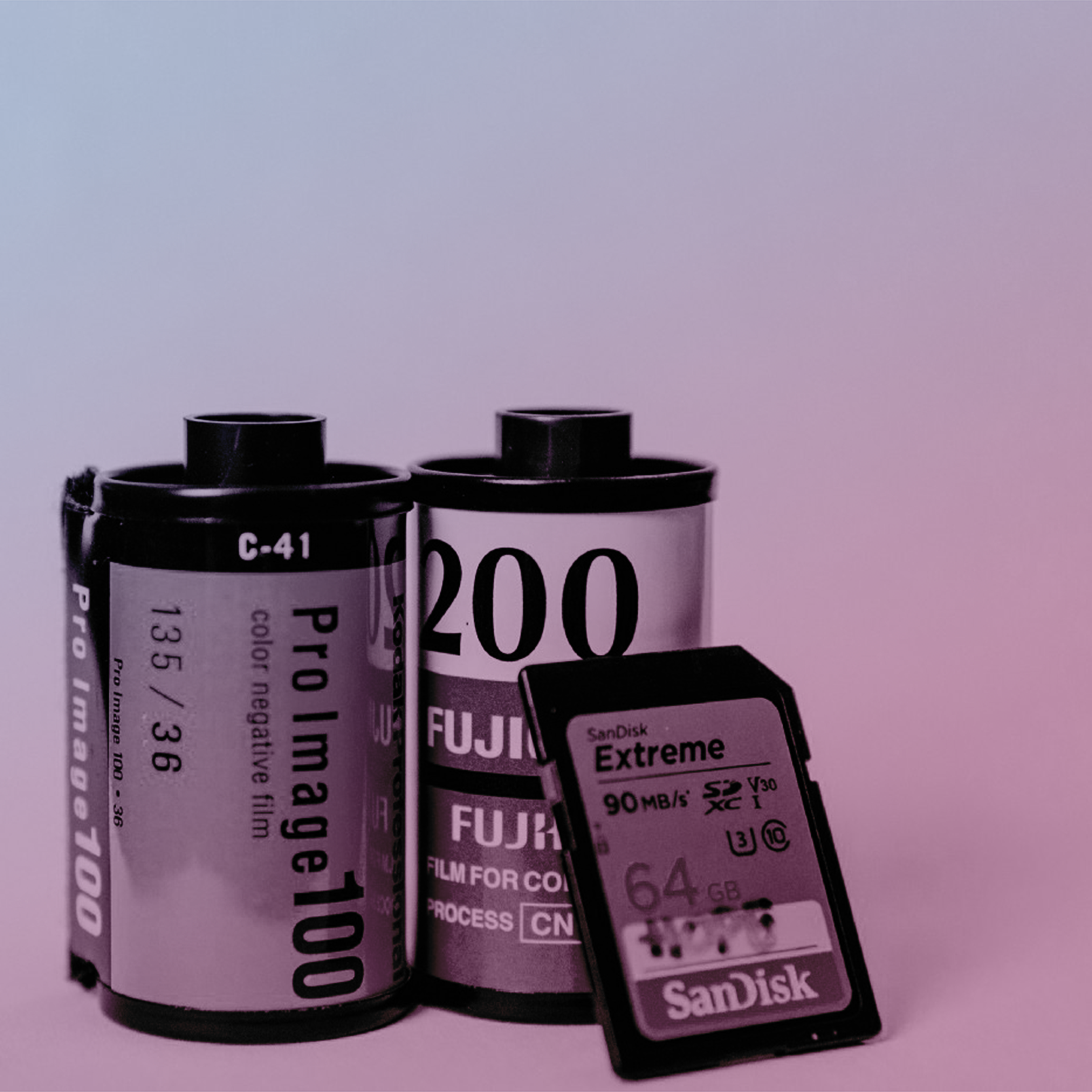 film and memori card