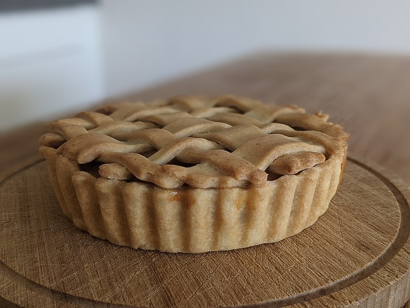 A classic apple pie