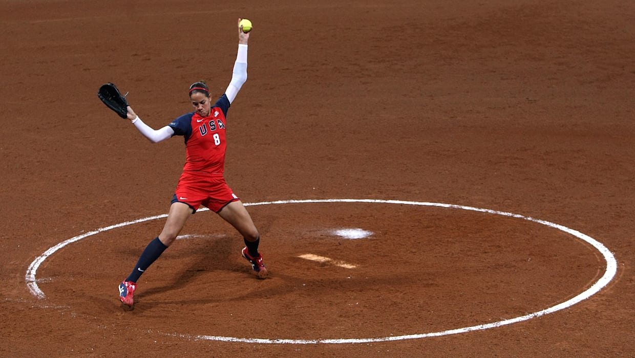 Cat Osterman Pitching