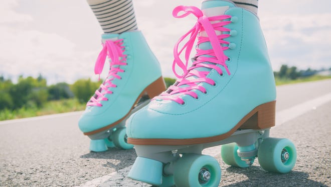 Roller Skates at the Beach