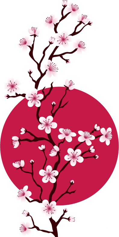 Cherry blossom logo