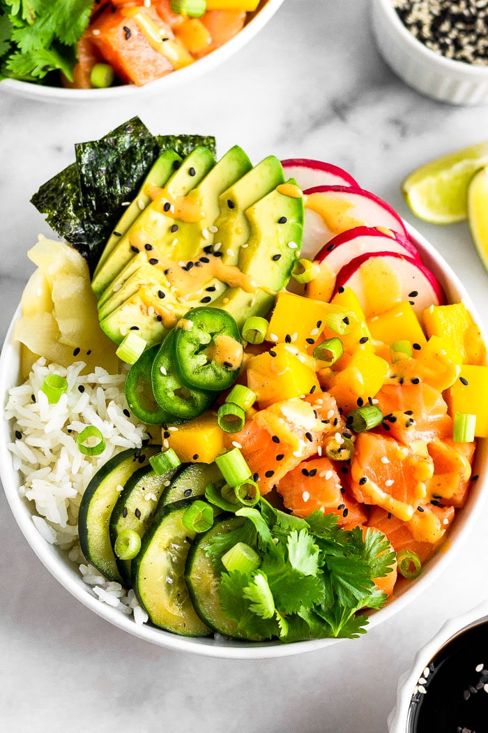 Poke bowls