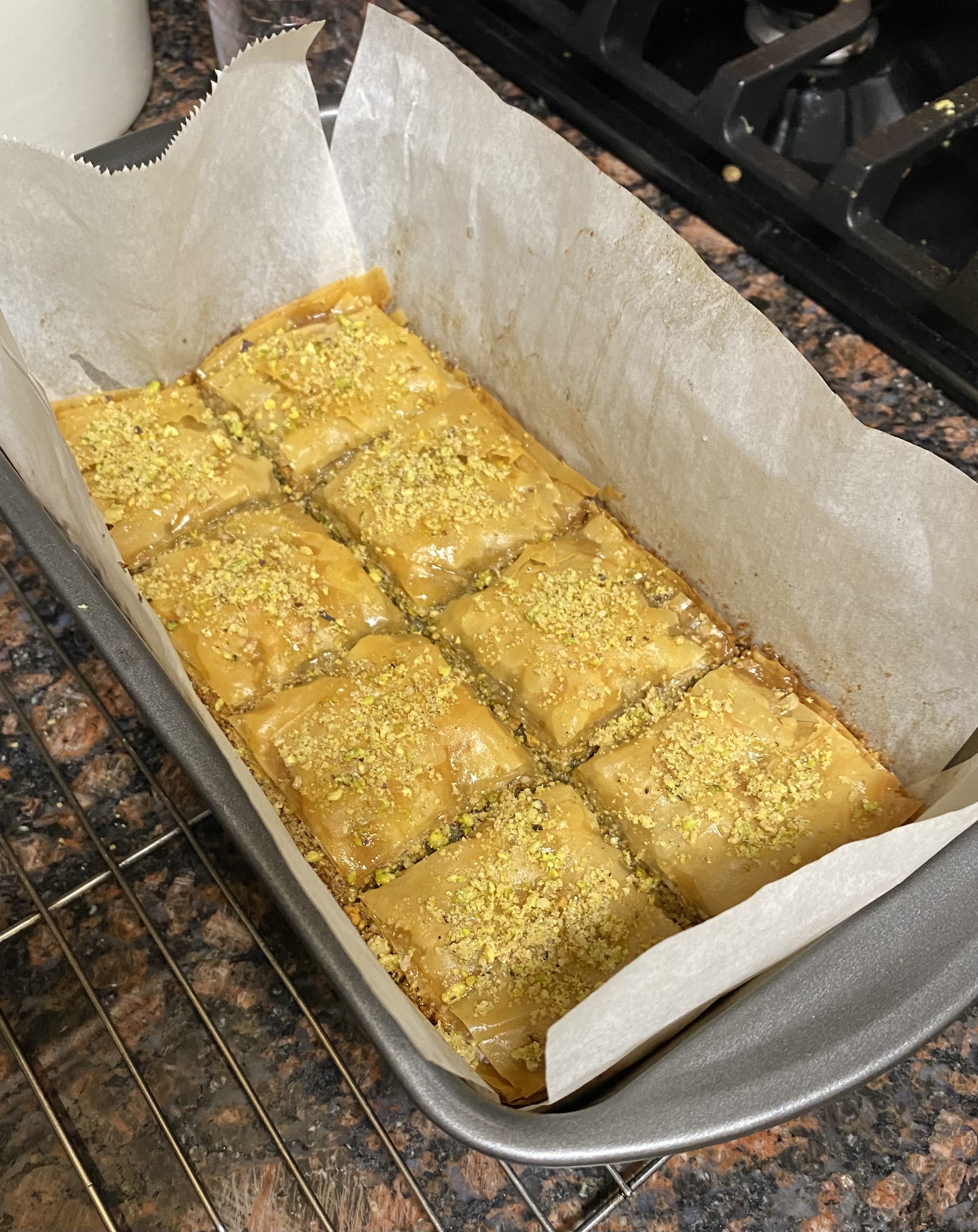 Homemade Baklava