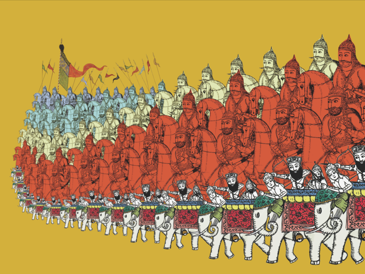 Zahhak's Army Attacks Iran