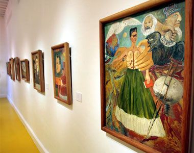 Frida Kahlo Museum Wall