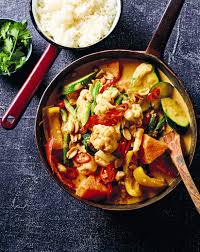 Chicken and Vegetable Massaman Curry