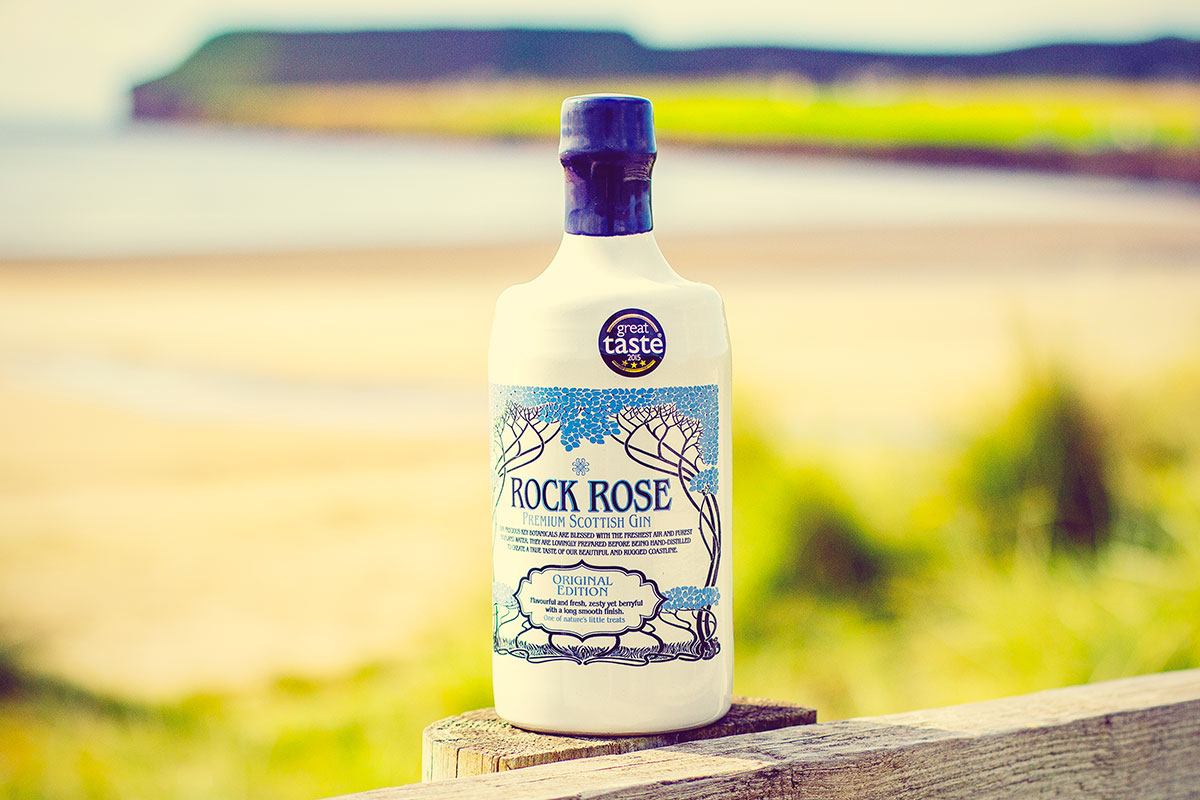 Rock Rose Scottish Original Gin 