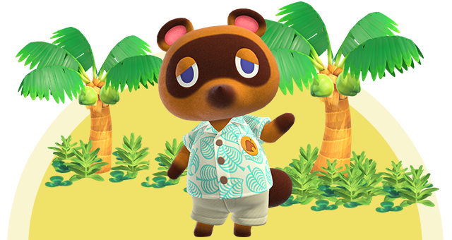 Tom Nook on island