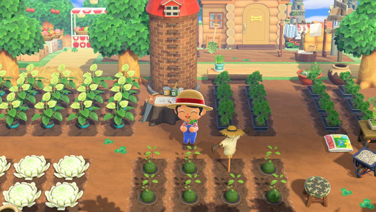 Villager farming