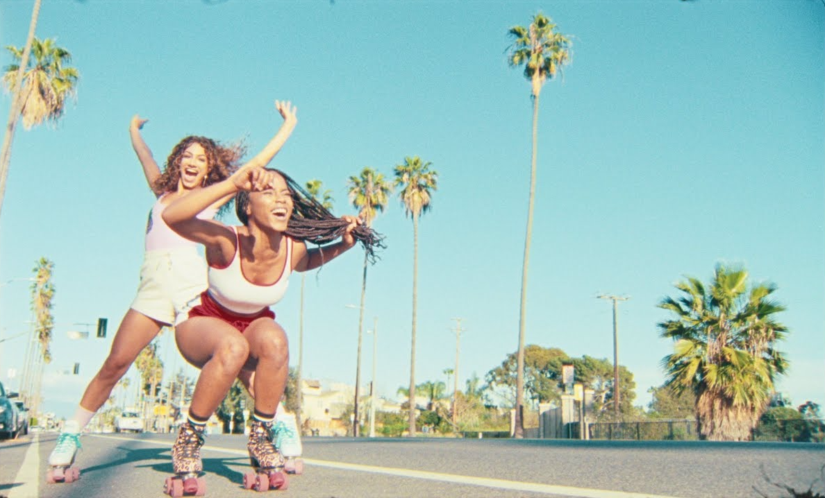 Roller skating in Los Angeles